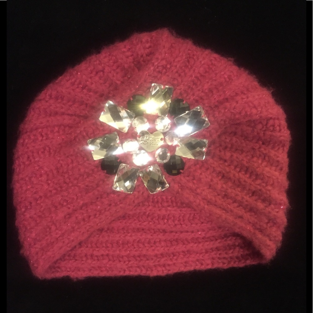 ♦️SOLD♦️🎀Betsy Johnson🎀Bling Hat